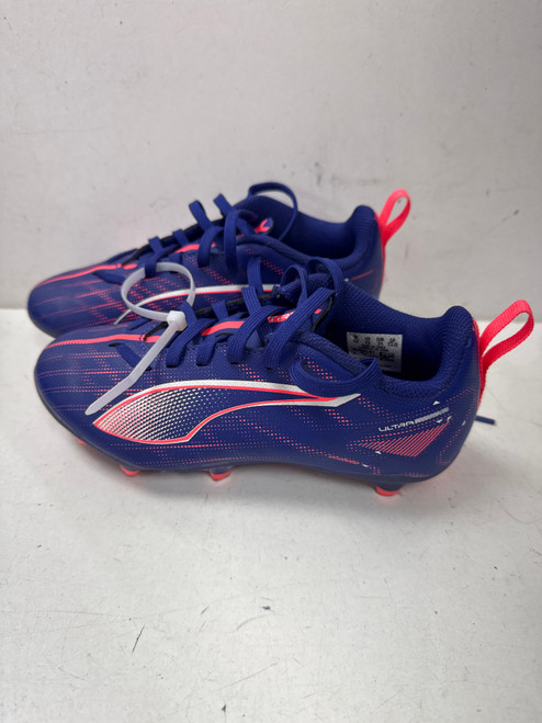 Vist Large View of Product Image Which is Used Puma ULTRA Soccer Cleats Navy Blue Youth 13.0