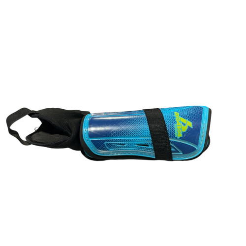 Vist Large View of Product Image Which is Used Brava Soccer Shin Guards Adult Royal Blue MD
