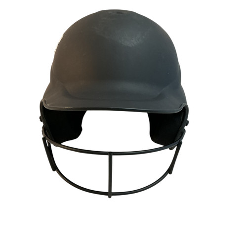 Vist Large View of Product Image Which is Used RIP-IT Batting Helmet w/Mask Black MD