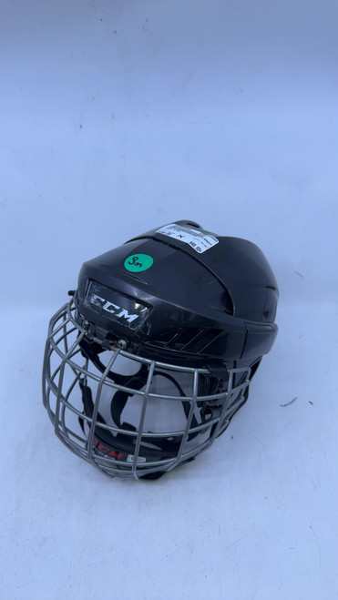 Vist Large View of Product Image Which is Used CCM HELMET Helmet Cage Combo Black SM