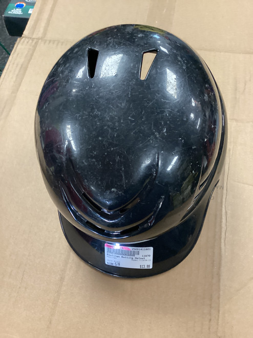 Vist Large View of Product Image Which is Used Rawlings 111918-13 Batting Helmet No Mask Black S/M