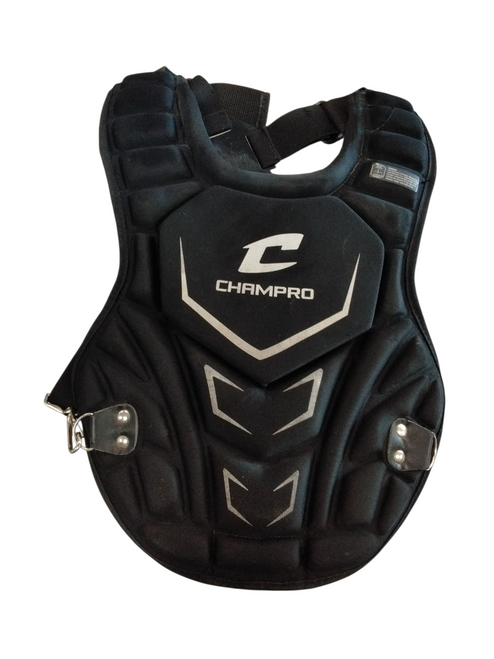Vist Large View of Product Image Which is Used Champro OPTIMUS MVP PLUS Catchers Chest Protector Black T-Ball