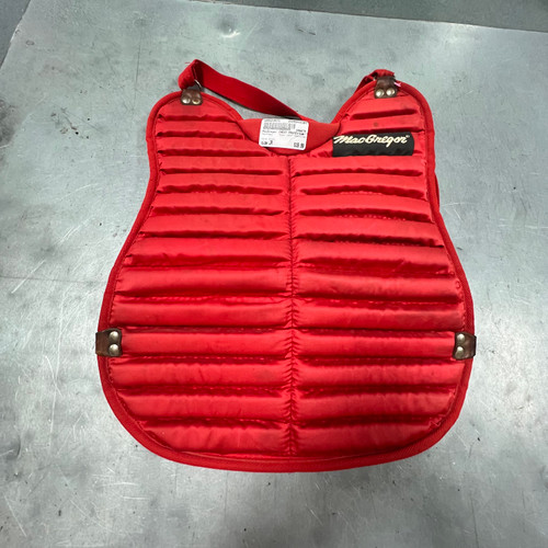 Vist Large View of Product Image Which is Used MacGregor CHEST PROTECTOR Catchers Chest Protector Black Junior