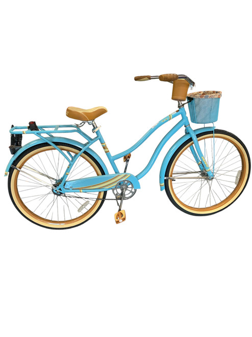 Vist Large View of Product Image Which is Used Huffy NASSAU 26 IN CRUISER Cruiser Bike Mens Teal 58-61cm - 23-24" - XXL Frame