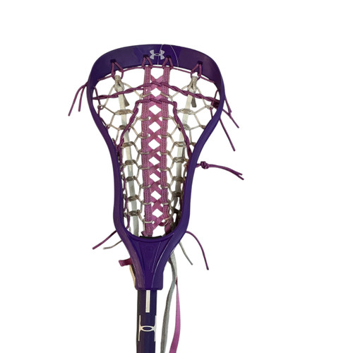Vist Large View of Product Image Which is Used Under Armour UA WM LAX STICK Wmn Atk/Mid Complete Stick Purple