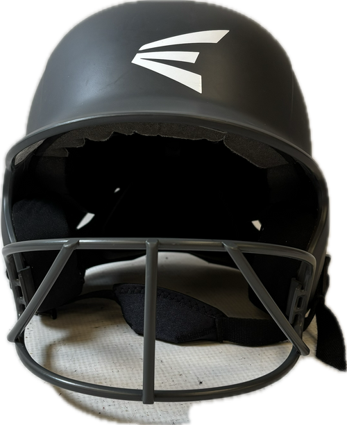 Vist Large View of Product Image Which is Used Easton GHOST TBALL Batting Helmet w/Mask Grey SM