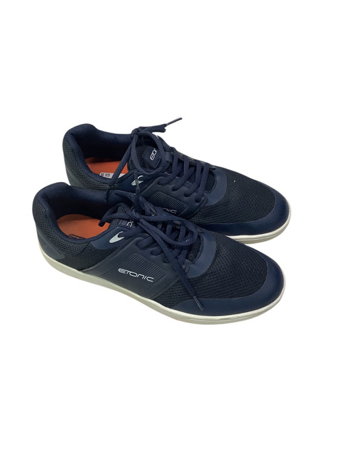 Vist Large View of Product Image Which is Used Etonic ORTHOLITE Mens Golf Shoes Navy Blue Senior 8.5