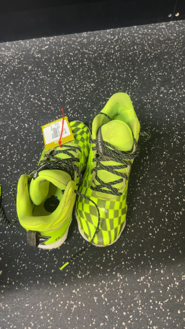 Vist Large View of Product Image Which is Used Under Armour BASEBALL CLEATS BB/SB Cleats Green Junior 05.5