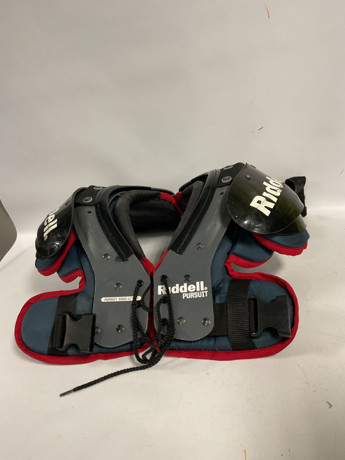 Vist Large View of Product Image Which is Used Riddell PURSUIT FB Shoulder Pads Grey SM
