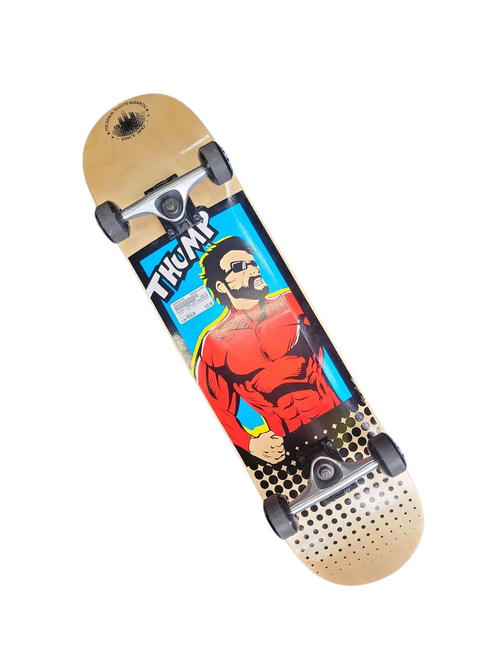 Vist Large View of Product Image Which is Used Yocaher COMPLETE SKATEBOARD Complete Skateboard Natural Regular