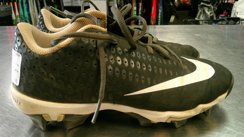 Vist Large View of Product Image Which is Used Nike VAPOR BB/SB Cleats Black Junior 04
