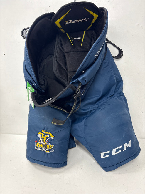 Vist Large View of Product Image Which is Used CCM TACKS 45C WMHA Junior Pant Navy Blue MD