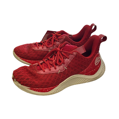 Vist Large View of Product Image Which is Under Armour Basketball Shoes M Red Senior 11
