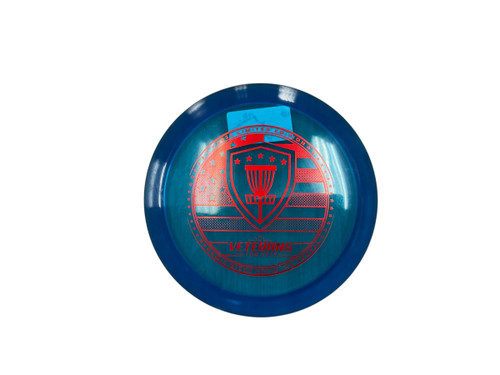 Vist Large View of Product Image Which is Used Dynamic Discs LUCID ICE VANDAL Disc Golf Driver Royal Blue