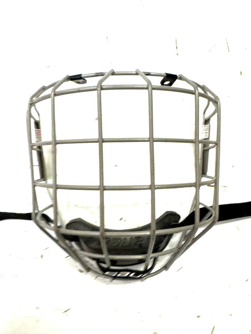 Vist Large View of Product Image Which is Used Bauer Hockey Wire Mask Grey LG