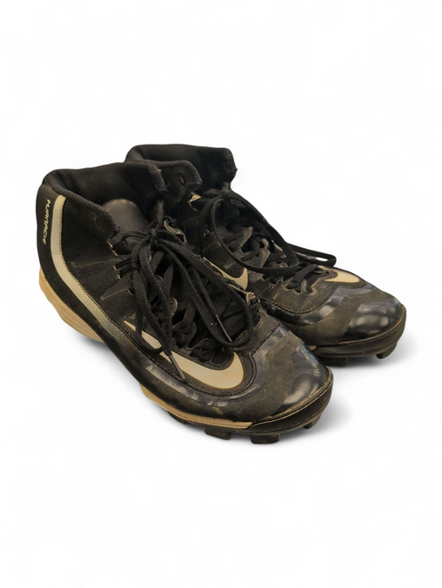 Vist Large View of Product Image Which is Used Nike A07959 - HURACHE BB/SB Cleats Black Senior 7.5
