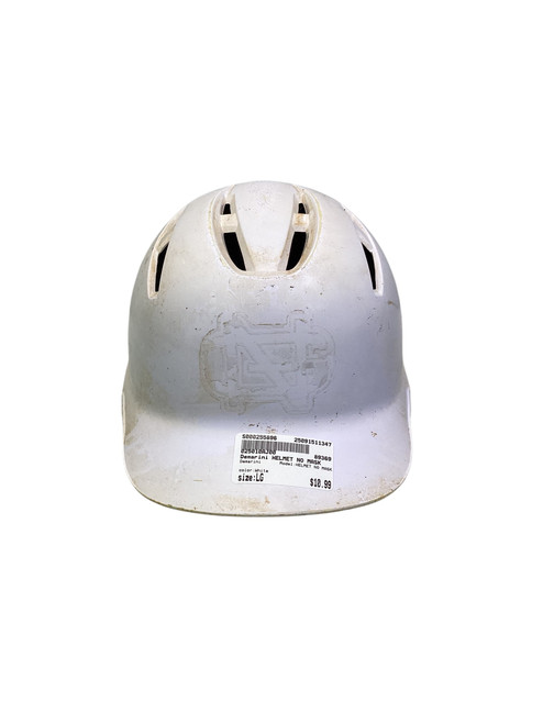 Vist Large View of Product Image Which is Used Demarini HELMET NO MASK Batting Helmet No Mask White LG