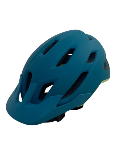 Vist Large View of Product Image Which is Used Bontrager QUANTUM MIPS Bike Helmet Carolina Blue SM