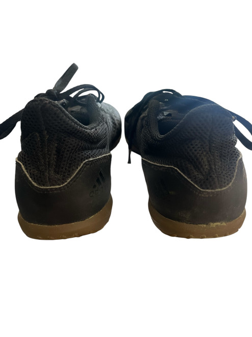 Vist Large View of Product Image Which is Used Adidas Soccer Indoor Shoes Black Senior 8.5