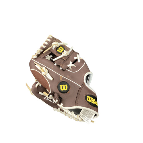 Vist Large View of Product Image Which is Used Wilson A200 BB/SB Glove LH Throw Brown 10"