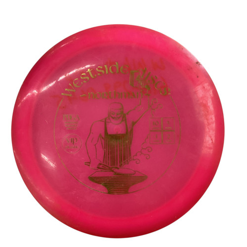 Vist Large View of Product Image Which is Used Westside NORTHMAN Disc Golf Driver Pink