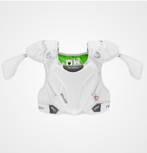 Vist Large View of Product Image Which is New MAVERIK MEDIUM WHITE M6 EKG SHOULDERS