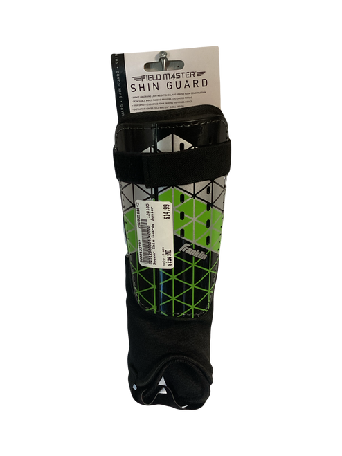 Vist Large View of Product Image Which is Used Soccer Shin Guards Junior Black MD