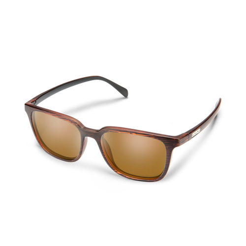 Vist Large View of Product Image Which is Suncloud Optics Boundary Brown Polarized Brown Lens #20420109Q56HB