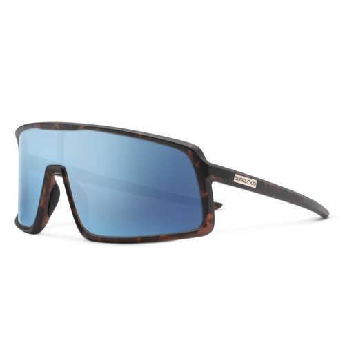 Vist Large View of Product Image Which is Suncloud Optics Upshot Matte Tortoise + Polarized Aqua Mirror Lens #208107N9P995X