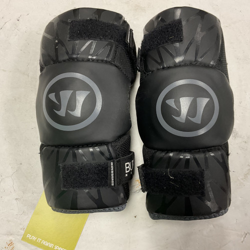 Vist Large View of Product Image Which is Used Warrior BURN NEXT Lacrosse Arm Pads/Guards Black MD
