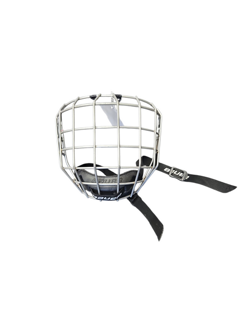 Vist Large View of Product Image Which is Used Bauer Hockey Wire Mask Grey SM