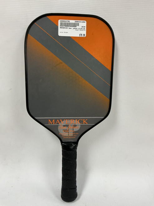 Vist Large View of Product Image Which is Used MAVERICK Ben Johns Pickleball Paddle