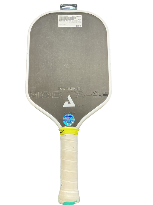 Vist Large View of Product Image Which is Used PERSEUS MOD-TA 15 PICKLEBALL PADDLE Pickleball Racquet Black