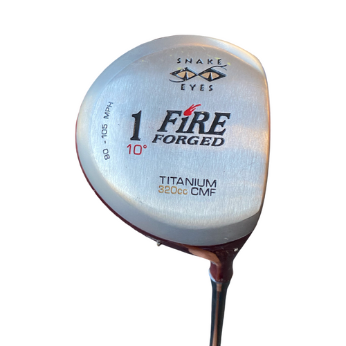 Vist Large View of Product Image Which is Used Snake Eyes FIRE FORGED PRO C.O.R Mens Driver RH 10.0 Degree