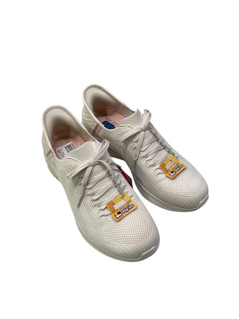 Vist Large View of Product Image Which is Used SKECHERS SLIP INS Running/X-Train Shoes W Beige Senior 9.5