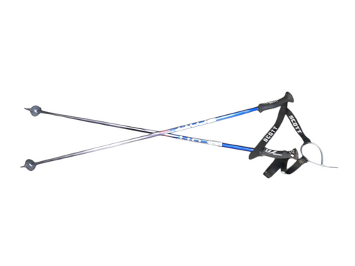 Vist Large View of Product Image Which is Used Scott EDGE Mens DH Ski Pole Royal Blue 130 cm / 52 in