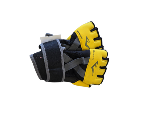 Vist Large View of Product Image Which is Used Everlast Other Gloves Yellow LG