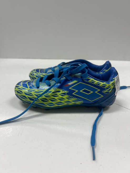 Vist Large View of Product Image Which is Used Lotto Soccer Cleats Black Youth 11.0