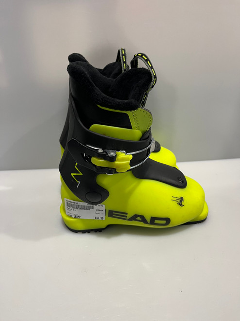 Vist Large View of Product Image Which is Used Head Z1 Boys DH Ski Boot Yellow 180 MP - Y11