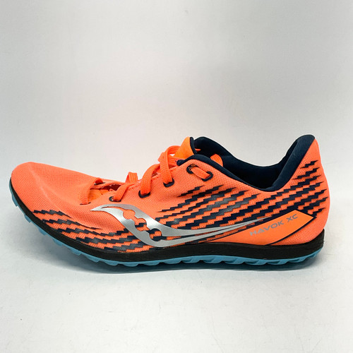 Vist Large View of Product Image Which is Used Saucony HAVOK XC Track & Field Cleats Adult Neon Orange Senior 9