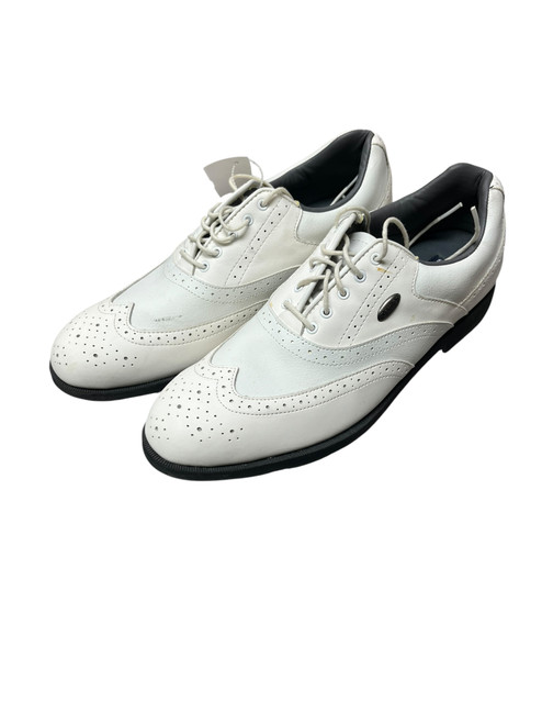 Vist Large View of Product Image Which is Used Dexter Mens Golf Shoes White Senior 11