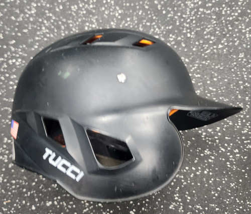 Vist Large View of Product Image Which is Used Schutt AIR 4.2 Batting Helmet No Mask Black One Size