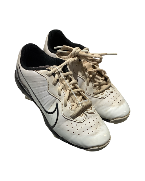 Vist Large View of Product Image Which is Used Nike DIAMOND BB/SB Cleats White Senior 5.5
