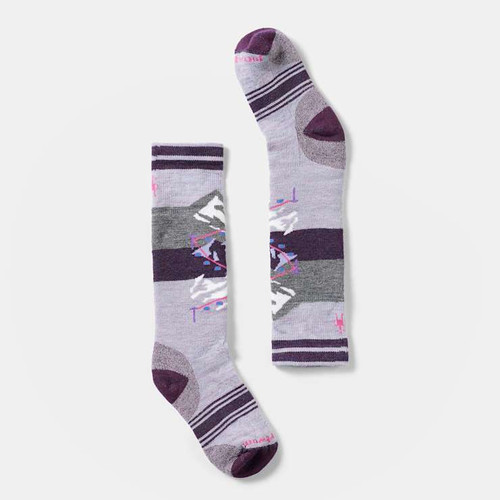 Vist Large View of Product Image Which is Smartwool Kids' Wintersport Gondola Over The Calf Socks