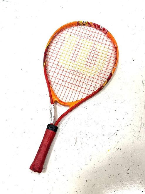Vist Large View of Product Image Which is Used Wilson SPONGEBOB Junior Tennis Racquet Orange 21"