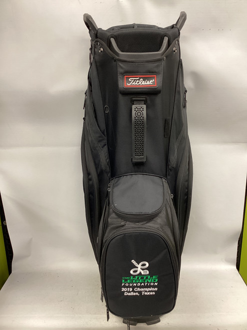 Vist Large View of Product Image Which is Used Titleist MINT 14 SLOT CART BAG Mens Cart Bag Black