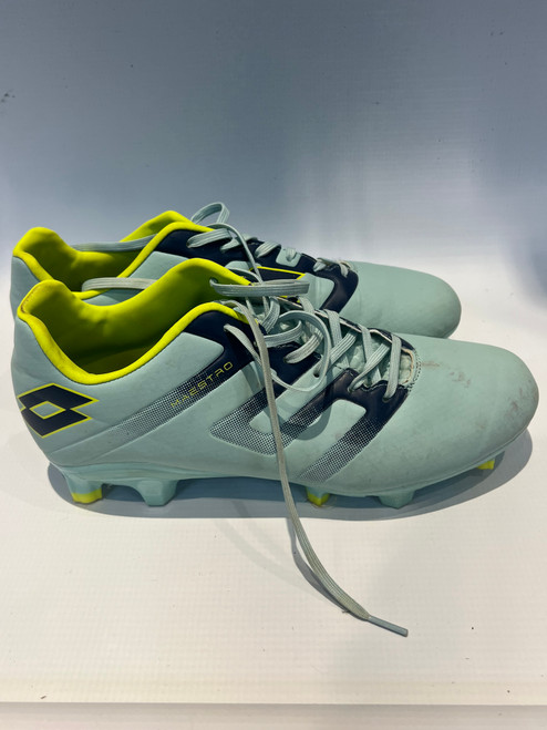 Vist Large View of Product Image Which is Used Lotto Soccer Cleats Green Youth 06.0