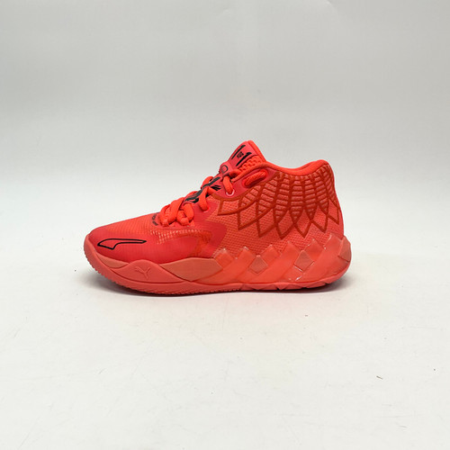 Vist Large View of Product Image Which is Used Puma MELO 01 Basketball Shoes M Orange Junior 04.5