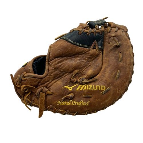 Vist Large View of Product Image Which is Used Mizuno SOFT CLASSIC PRO GXF 28S2 BB/SB First Base RH Throw Tan 12 1/2"