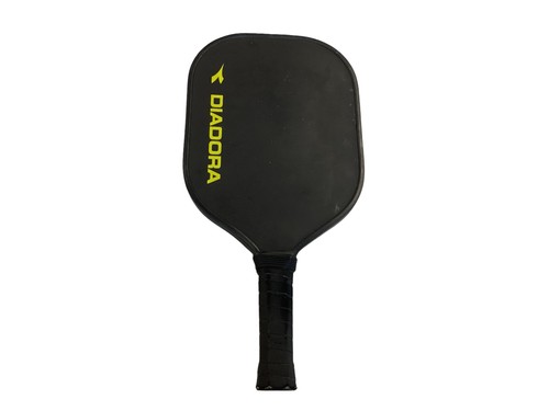 Vist Large View of Product Image Which is Used Diadora Pickleball Racquet Black